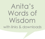 Anita's Words of Wisdom